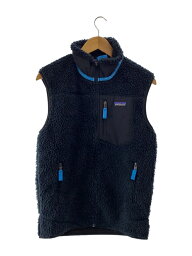 【中古】patagonia◆フリースベスト/S/ポリエステル/BLK/23048FA22/Classic Retro-X Vest【メンズウェア】