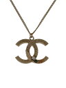【中古】CHANEL◆ココ/フェザー/ネックレス/--/GLD/トップ有/レディース/B12【服飾雑貨他】