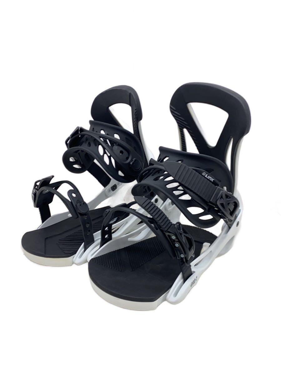 【中古】LINK/スノーボードバインディング/--/WHT/GRD-2【スポーツ】