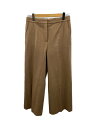 【中古】MAX MARA STUDIO◆ボトム/38/ウール/BRW//【レディースウェア】
