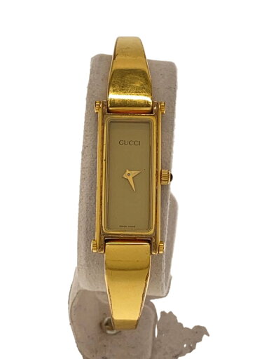 【中古】GUCCI◆クォーツ腕時計/アナログ/GLD/GLD/1500L【服飾雑貨他】 【中古】GUCCI◆クォーツ腕時計/アナログ/GLD/GLD/1500L【服飾雑貨他】