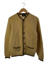 【中古】PURITAN◆60s/単色無地/モヘア65%/カーディガン(薄手)/40/モヘア/BEG/無地//【メンズウェア】