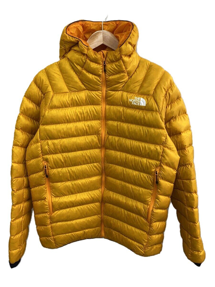 【中古】THE NORTH FACE◆WOUZEL HOODIE_ウーゼルフーディ/XL/ナイロン/YLW【メンズウェア】