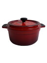 【中古】アーネスト◆鍋/サイズ:22cm/RED/A-77636【キッチン用品】