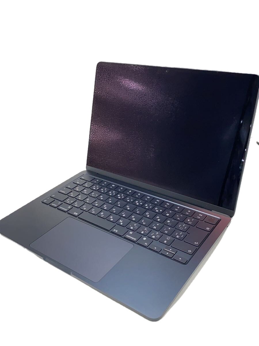 【中古】Apple◆ノートPC MacBookAir14 2(13-inch 2022) MLY33J/A [ミッドナイト]/8GB/SS【パソコン】