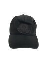 【中古】MONCLER◆キャップ/FREE/コットン/BLK/メンズ/G10913B76300 04863//【服飾雑貨他】