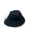 【中古】Christian Dior◆TEDDY-D/ハット/--/ポリエステル/BLK/レディース/95TDD924G130【服飾雑貨他】