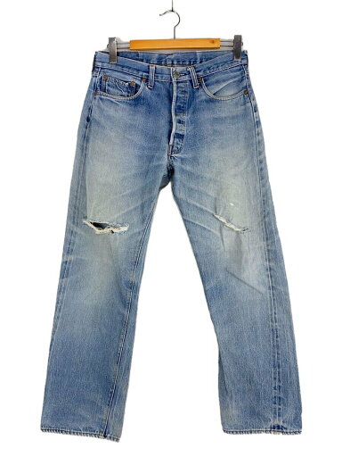 【中古】Levi’s◆ストレートパンツ/デニム/インディゴ/70s/66/ボタン裏6【メンズウェア】 【中古】Levi’s◆ストレートパンツ/デニム/インディゴ/70s/66/ボタン裏6【メンズウェア】