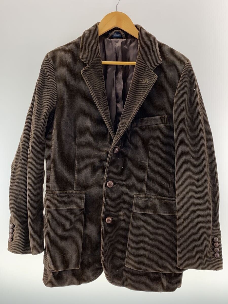 【中古】POLO RALPH LAUREN◆ジャケット/M/コーデュロイ/BRW/JK-RL-LW0201【メンズウェア】