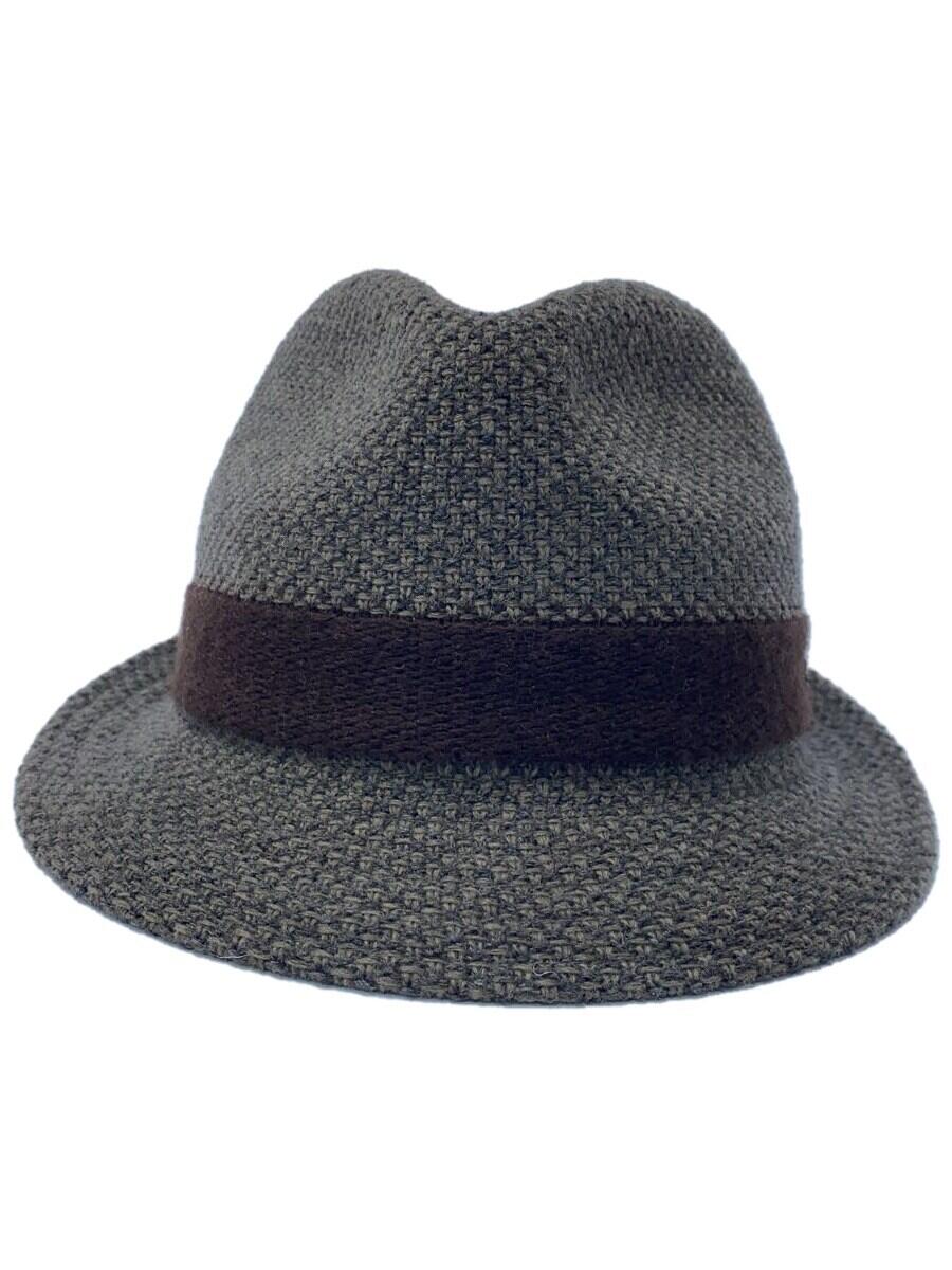 【中古】STETSON◆ハット/M/ウール/BRW/メンズ/SE-070-20A61【服飾雑貨他】