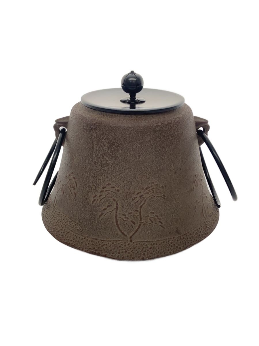 【中古】茶器/浜松地紋富士釜//【キッチン用品】