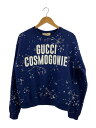 【中古】GUCCI◆COSMOGONIE/ェット/XS/コットン/NVY/総柄/ラインストーン/700119XE96【メンズウェア】(4)