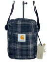 【中古】Carhartt◆ポーチ/--/GRY/チェック【バッグ】