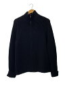 【中古】DKNY(DONNA KARAN NEW YORK)◆カーディガン(厚手)/S/ウール/BLK【メンズウェア】