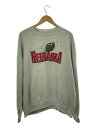 【中古】FRUIT OF THE LOOM◆nebraska/スウェット/XXL/コットン/グレー/プリント/【メンズウェア】