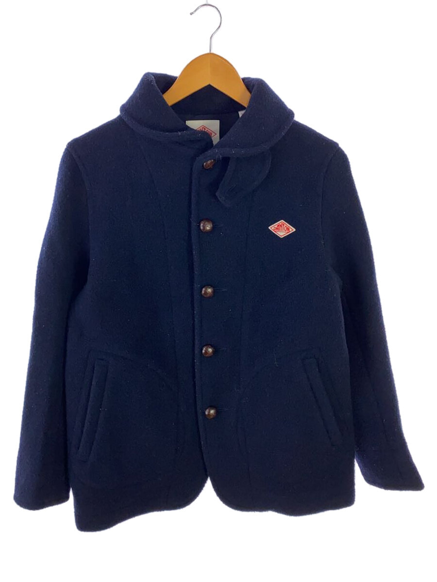 【中古】DANTON◆コート/38/ウール/NVY/19a-sl-001【メンズウェア】