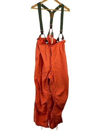 【中古】US.ARMY◆スノーカモ/後染め/small-long/オーバーオール/27/ナイロン/ORN/無地【メンズウェア】 【中古】US.ARMY◆スノーカモ/後染め/small-long/オーバーオール/27/ナイロン/ORN/無地【メンズウェア】