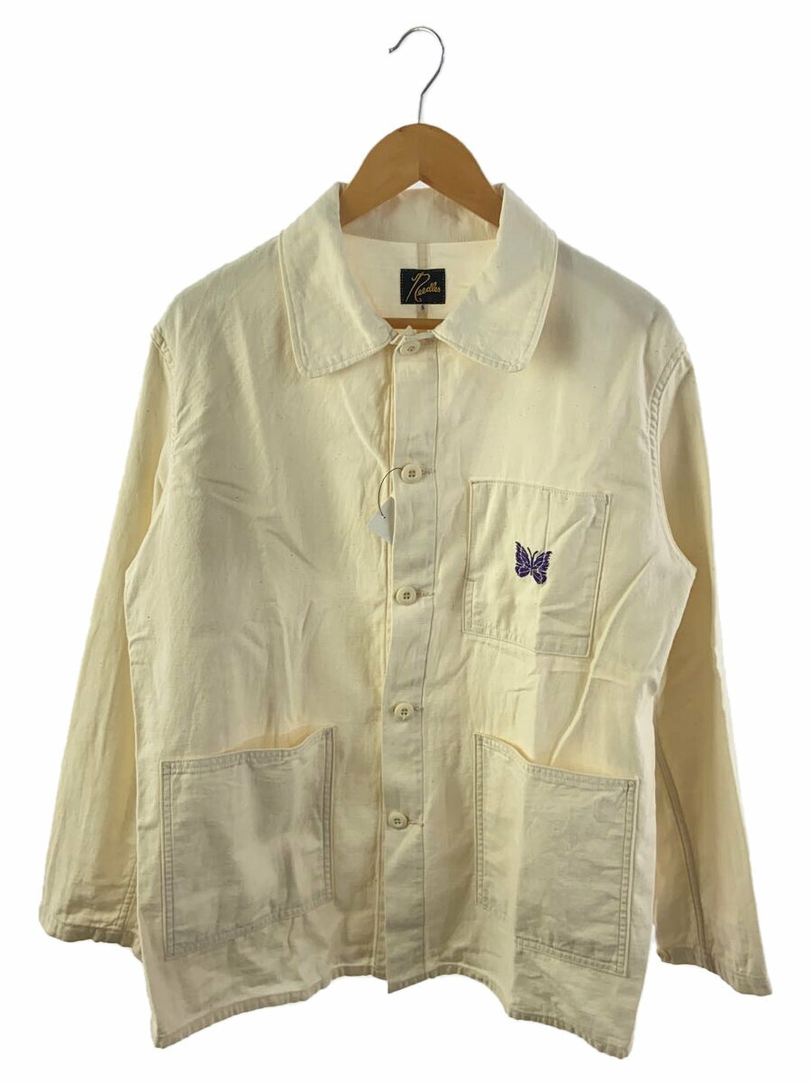 【中古】Needles◆D.N. Coverall/S/コットン/CRM/無地/MR220【メンズウェア】