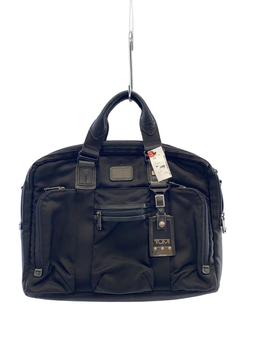 TUMI - 【中古】TUMI◆ブリーフケース/--/BLK/無地//【バッグ】
