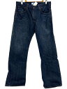 【中古】Levi’s SilverTab◆00s/TRUE BOOT/ボトム/34/デニム/IDG/無地/44592-0092【メンズウェア】
