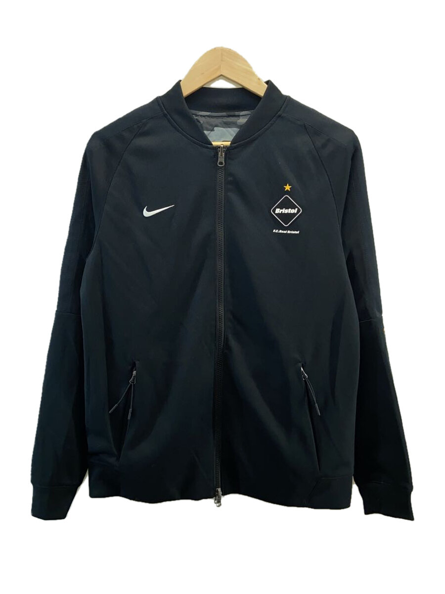 【中古】F.C.R.B.(F.C.Real Bristol)◆ジャケット/M/ポリエステル/BLK/無地/823118-010【メンズウェア】