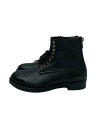 【中古】alfredo BANNISTER◆レースアップブーツ/42/BLK/レザー/5281005014【シューズ】(4)
