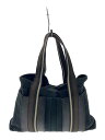 【中古】HERMES◆バッグ/キャンバス/BLK/無地【バッグ】(4)