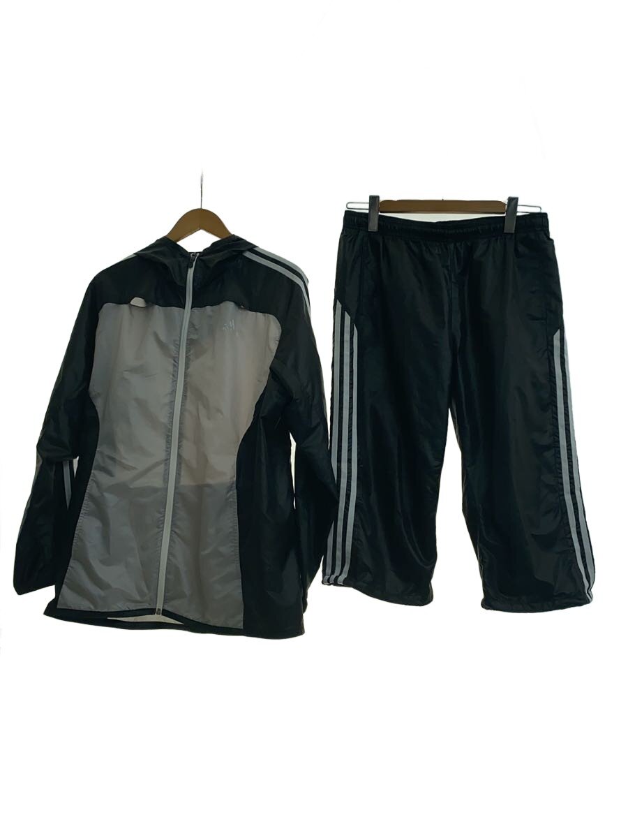 【中古】adidas◆スポーツウェアー/M/BLK//【スポーツ】