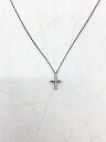 【中古】4℃◆ネックレス/SILVER/SLV/トップ有/レディース【服飾雑貨他】