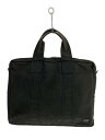 【中古】PORTER◆ブリーフケース/キャンバス/GRY【バッグ】