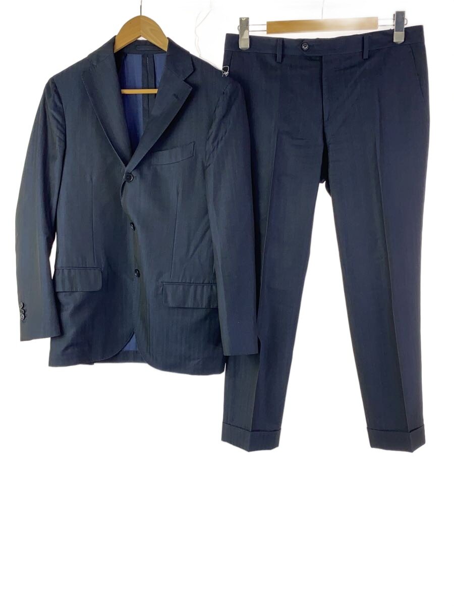 【ブランド】LARDINI 【ブランドカナ】ラルディーニ 【型番】 【程度】C 【サイズ】46 【メインカラー】ネイビー 【素材・生地】ウール 【キーワード】　　 2026/01/21 セカンドストリート北長池店【2995】【中古】LARDINI◆セットアップ/46/ウール ブランド LARDINI 型番 カラー ネイビー 柄 ストライプ 素材・生地 ウール>色・素材について サイズ 46>サイズ表示について 実寸（cm） 【セットアップ】 肩幅：40 / 身幅：48 / 着丈：71 / 袖丈：59.5 / ゆき：/ / ウエスト幅：43 / ヒップ幅：49 / 股上：25 / 股下：69 【その他】 その他サイズ：/ 商品は　セカンドストリート北長池店の店頭にて販売しております。商品に関するお問合わせは、お電話(TEL:026-252-5077)にて、問合わせ番号：2329956726764をお伝えください。 配送方法やお支払い方法に関するお問い合わせは、サポートセンターまでご連絡をお願いします。 ※お電話の対応は営業時間内のみとなります。お問い合わせフォームでお問い合わせの際はご注文番号をご記入下さい この商品に関する出品店舗からのコメント 1穴あり着用による使用感があり、小さな虫食い、シミ、汚れがございます。店頭でも同時販売しているため、画像にないダメージが生じる場合がございます。商品について気になる点がございましたら販売店舗までお問い合わせくださいませ。