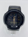 【中古】CASIO◆クォーツ腕時計/デジアナ/ラバー/BLK/BLK/GMN-500G/G-SHOCK mini【服飾雑貨他】