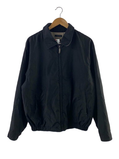 【中古】claiborne◆ジャケット/L/ポリエステル/BLK/無地【メンズウェア】 【中古】claiborne◆ジャケット/L/ポリエステル/BLK/無地【メンズウェア】