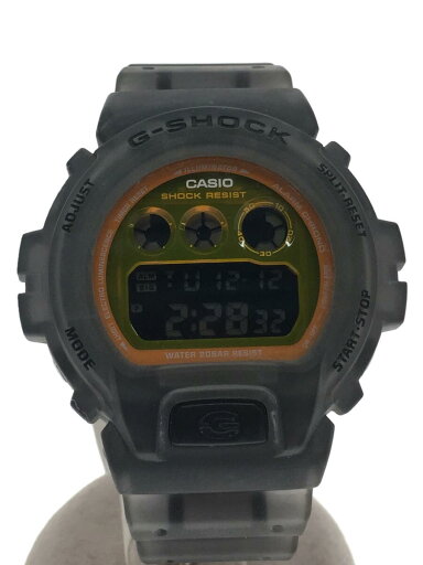 【中古】CASIO◆クォーツ腕時計_G-SHOCK/デジタル/ラバー/YLW/GRY//【服飾雑貨他】 【中古】CASIO◆クォーツ腕時計_G-SHOCK/デジタル/ラバー/YLW/GRY//【服飾雑貨他】