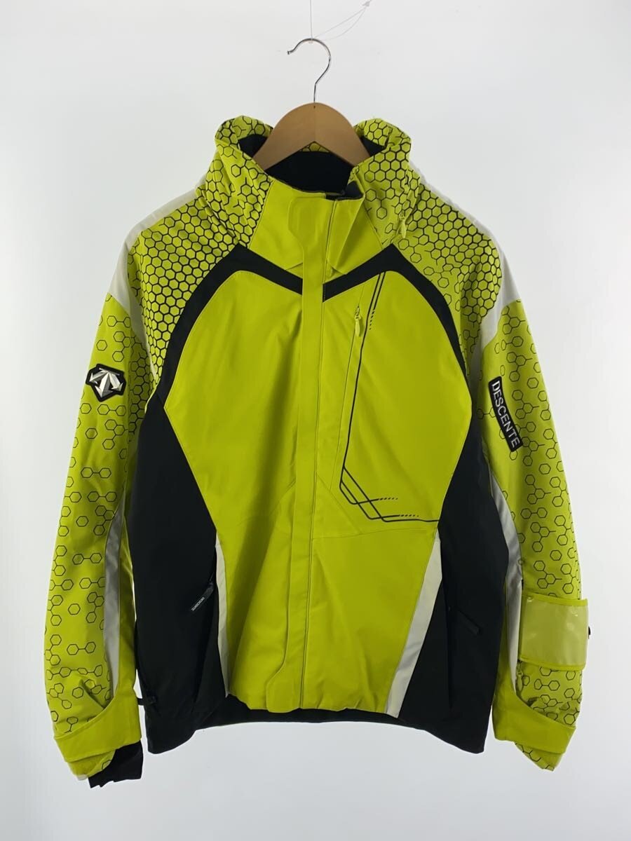 【中古】DESCENTE◆ウェアー/S/YLW/CMP-2101【スポーツ】