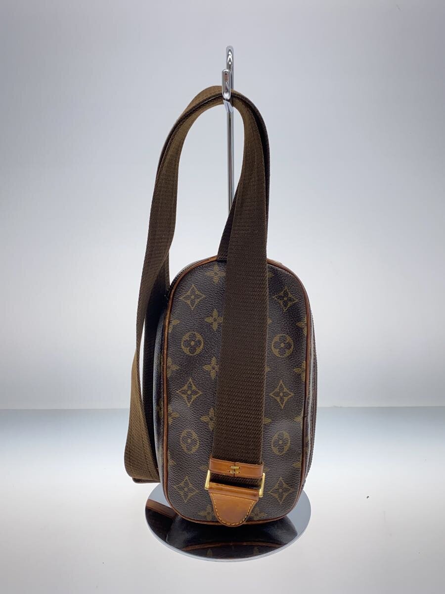【中古】LOUIS VUITTON◆ポシェット・ガンジュ_モノグラム・キャンバス_BRW/PVC/BRW/総柄【バッグ】 3