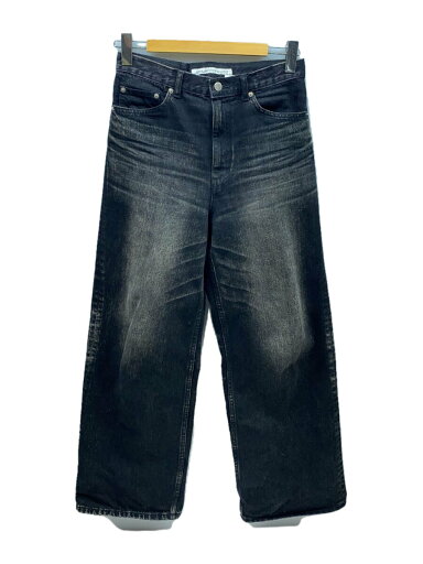【中古】JOHN LAWRENCE SULLIVAN◆Washed denim wide pants/ボトム/44/デニム/BLK/2A005-0324-35【メンズウェア】 【中古】JOHN LAWRENCE SULLIVAN◆Washed denim wide pants/ボトム/44/デニム/BLK/2A005-0324-35【メンズウェア】