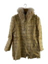 【中古】BALMAIN◆ジャケット/M/シルク/CML//【レディースウェア】(4)
