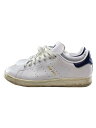 【中古】adidas◆STAN SMITH/24.5cm/WHT【シューズ】