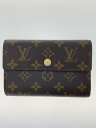 【中古】LOUIS VUITTON◆ポルト・フォイユ・アレクサンドラ_モノグラム・キャンバス_BRW/PVC/BRW/レディース【服飾雑貨他】(4)