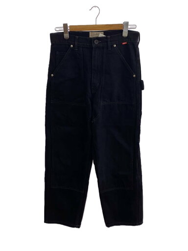 【中古】AVIREX◆ダブルニーパンツ/ボトム/M/コットン/BLK/無地/783-2210038【メンズウェア】 【中古】AVIREX◆ダブルニーパンツ/ボトム/M/コットン/BLK/無地/783-2210038【メンズウェア】