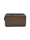 【中古】COACH◆オーガナイザー/セカンドバッグ/レザー/ブラウン/無地//【バッグ】
