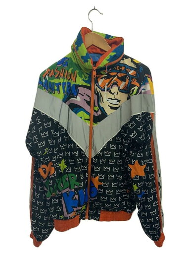 【中古】DOLCE&GABBANA◆SUPER KING/ジャケット/XS/ポリエステル/BLK/総柄/G9OF1T G7SEF-A【メンズウェア】 【中古】DOLCE&GABBANA◆SUPER KING/ジャケット/XS/ポリエステル/BLK/総柄/G9OF1T G7SEF-A【メンズウェア】