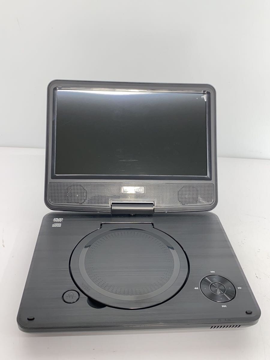 【中古】GREEN HOUSE◆ポータブルDVDプレーヤー GAUDI GPD09B1BK//【家電・ビジュアル・オーディオ】