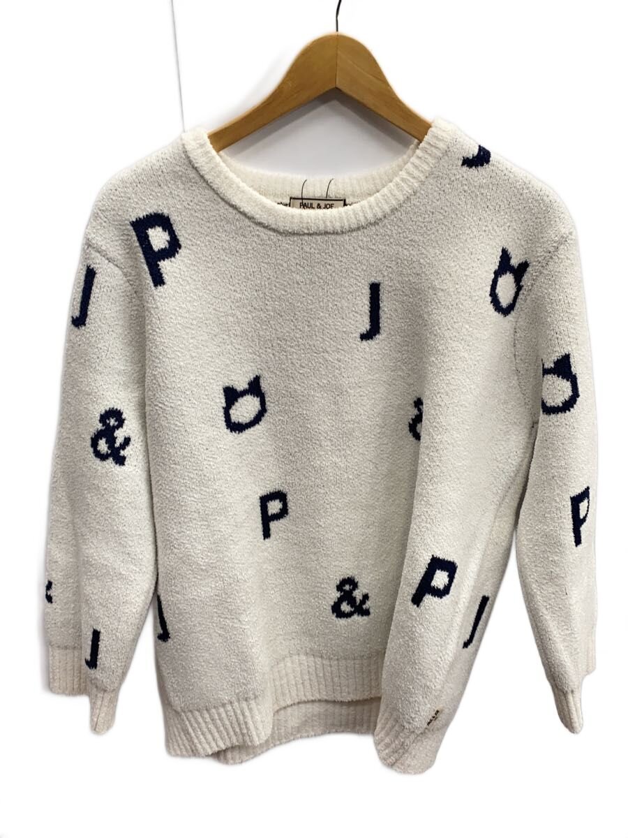 【中古】PAUL&JOE◆パジャマ/寝具/2点セット/WHT【インテリア小物・日用雑貨】