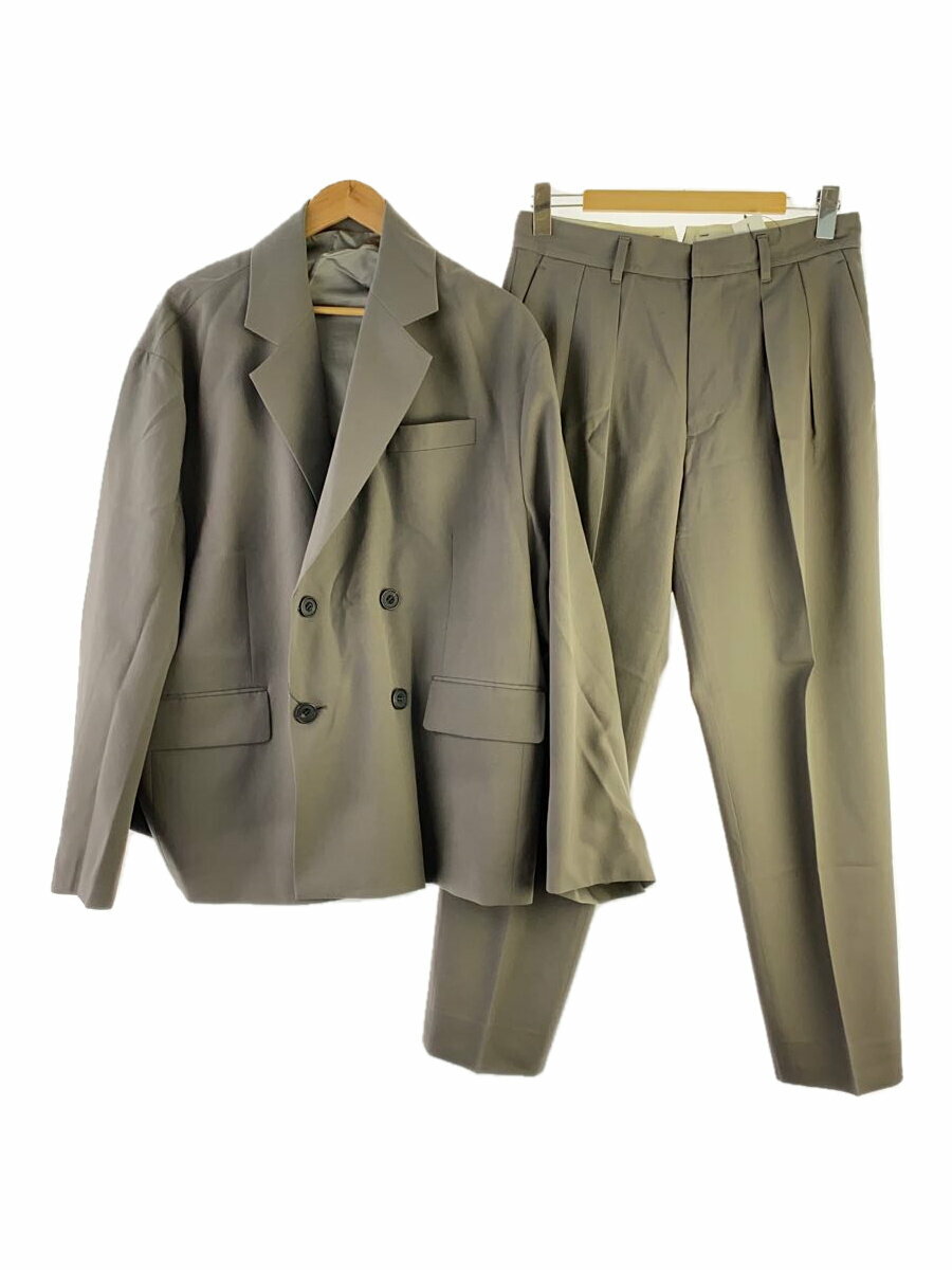 【中古】stein◆セットアップ/S/ウール/GRY/ST 064-1【メンズウェア】
