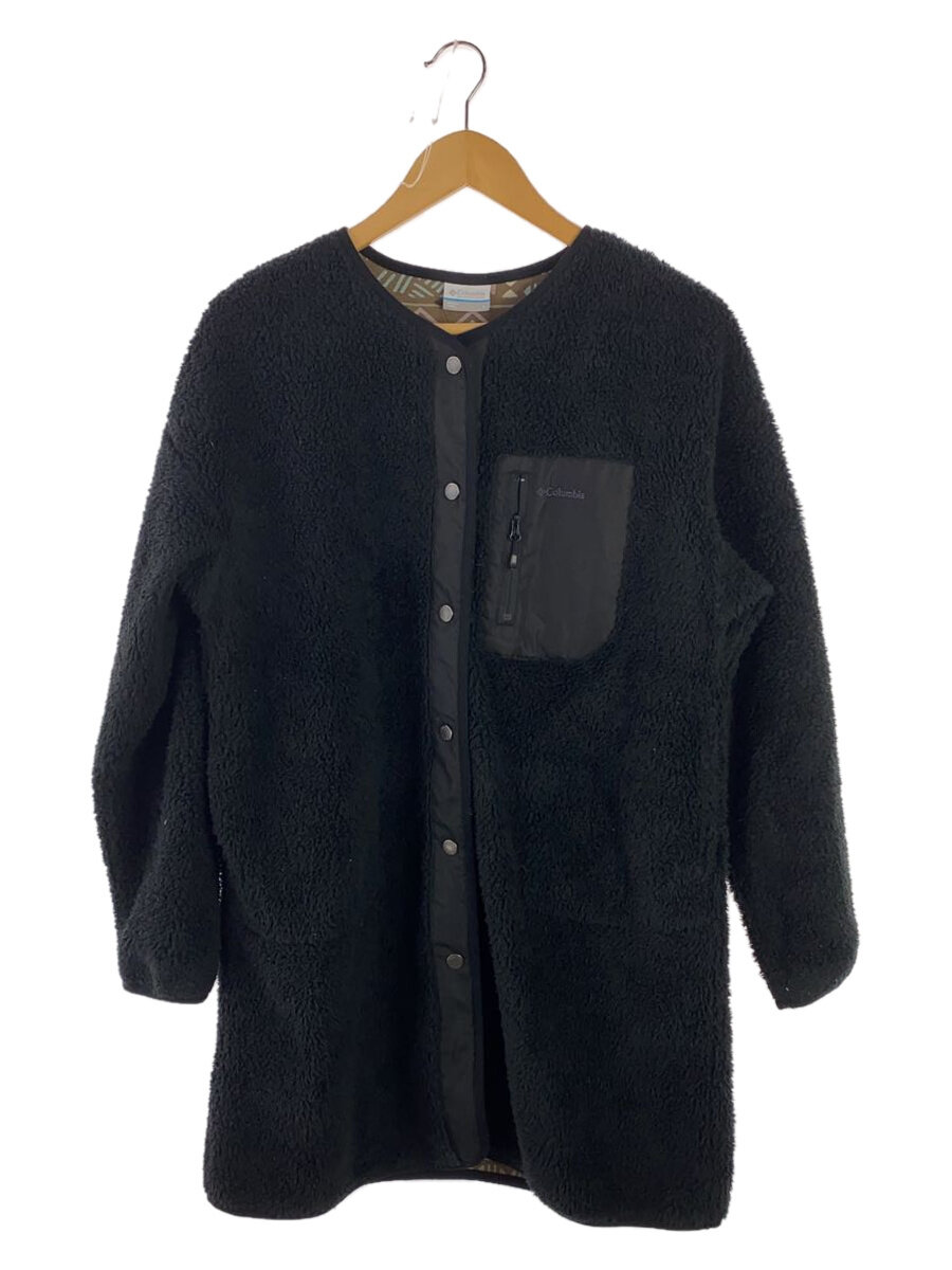 【中古】Columbia◆ウィメンズクリスタルベンドロングコート/コート/L/ポリエステル/BLK/無地/223 PL0257【レディースウェア】