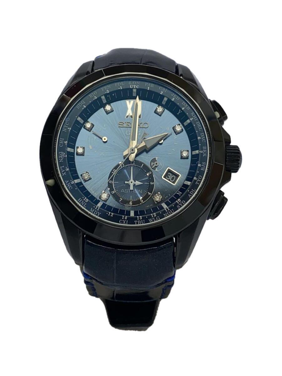 【中古】SEIKO◆Astron GPS Solar/9Pダイヤ/限定500本/194／500/ソーラー/8X53-0AN0-2【服飾雑貨他】