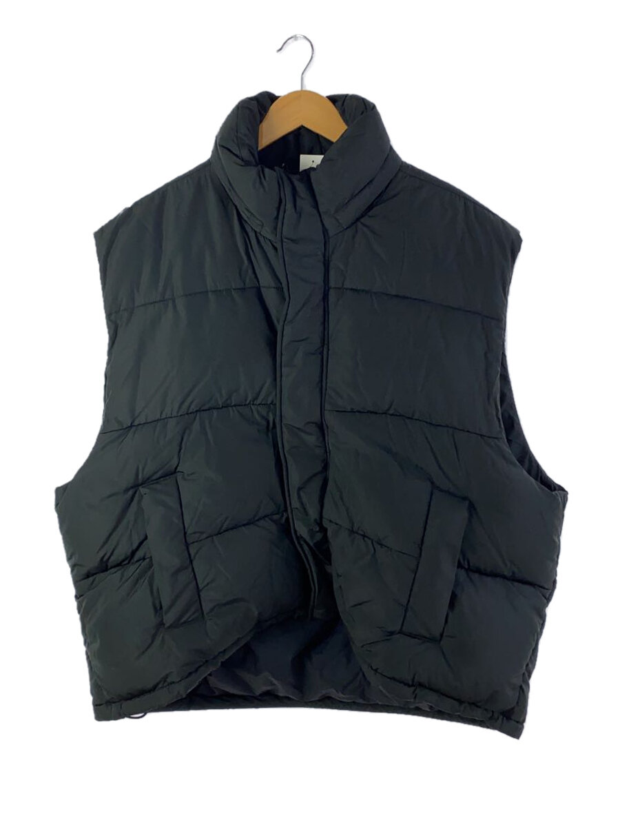 BALENCIAGA◆BATING VEST/キルティング/中綿/コクーンベスト/46/ポリエステル/642225 TYD36