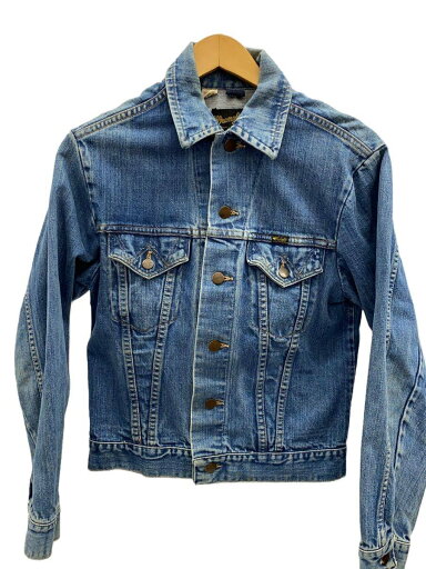 【中古】WRANGLER◆70s/USA製/Gジャン/36/コットン/BLU//【メンズウェア】 【中古】WRANGLER◆70s/USA製/Gジャン/36/コットン/BLU//【メンズウェア】
